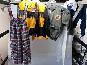Reseller Lot of 5 Kids Vintage Clothing Made in USA 70s 80s 90s - Picture 1 of 10