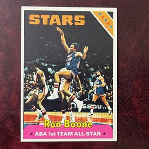 1975-76 Topps ABA Set RON BOONE #235 UTAH STARS *GEM MINT* VENDING PRISTINE
