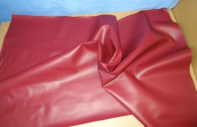 Lederimitat Kunstleder vegan bordeaux Nähen Bezugsstoff / METERWARE 140 cm breit - Bild 1 von 4