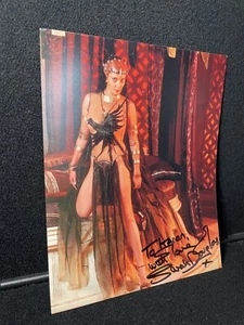 SIGNIERT! Autogramm Sarah Douglas 10x8 Königin Taramis Conan der Zerstörer, Superman - Bild 1 von 4