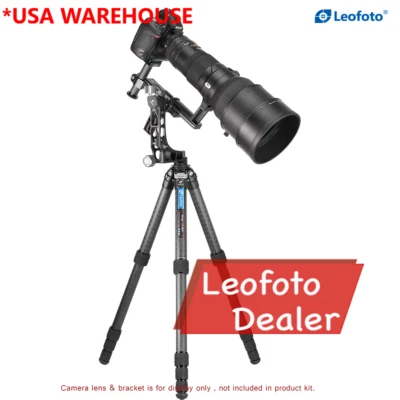 Leofoto LS-365C + PG-1 Carbon Fiber Tripod with Gimbal Head Kit - Image 1 of 4