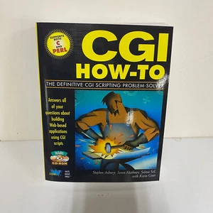 CGI How-To: The Definitive CGI Scripting Problem-Solver - Paperback - With CD - Picture 1 of 5