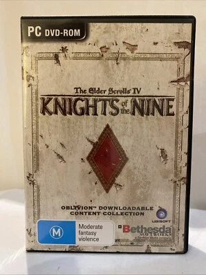 PC DVD ROM game ~ The Elder Scrolls IV Knights Of The Nine (2006) - Image 1 of 4