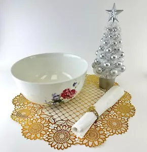 Cuenco de porcelana para servir Victoria Bella, 100 oz (9,75"). Ensaladera extra grande - Imagen 1 de 3