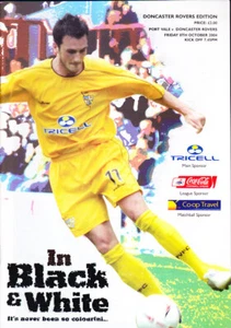 2004/05 PORT VALE V DONCASTER ROVERS 08-10-2004 LEAGUE 1 - Picture 1 of 1