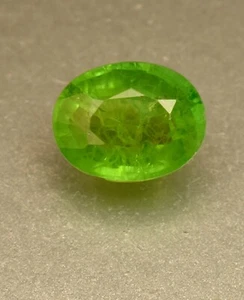 Natürlich Zertifiziert Grün Peridot 5.55 Karat Ovaler Schliff Lose Edelstein Für - Bild 1 von 5