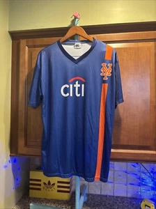2023 New York Mets Soccer Jersey Free Giveaway Adult L Large BDA Sports Citi SGA - Picture 1 of 7
