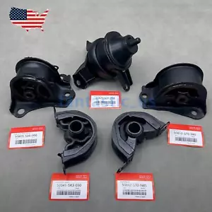 OEM 5PC Motor Mounts For 97-01 Honda CR-V CRV 2.0L A6502 A6506 A6520 A6526 A6585 - Picture 1 of 7