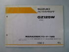 SUZUKI Genuine Used Motorcycle Parts List Marauder125 Edition 1 1230