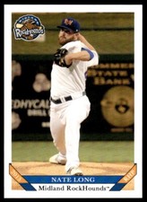 2015 Grandstand Midland RockHounds Nate Long Midland Rockhounds #NNO