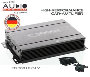 Audio System CO-700.1 D 24V 1-Kanal Mono Verstärker700W 24 Volt für LKW, Busg - Bild 1 von 12