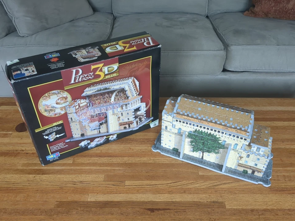 Wrebbit Puzz 3D Plus Sistine Chapel Pre-owned/Complete Three Dimensional Puzzle - Image 1 of 4