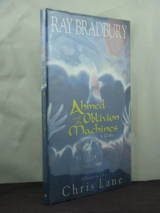 1st,signed(personalized) by author,Ahmed & the Oblivion Machines by Ray Bradbury - Picture 1 of 12