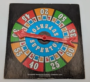 1975 Schaper Super Jock Super Toe NFL Football Kicker Spinner - Picture 1 of 2