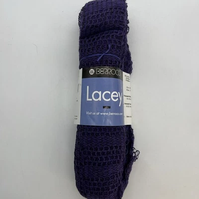 "Acrílico/lana/nylon Berroco Lacey púrpura 60/25/15 100 f 29 yardas 2,5"" de ancho" Foto 1 de 4
