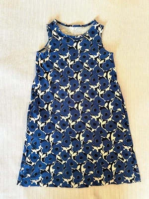 Uniqlo x Marimekko, Vestido Unikko Azul Niñas, Talla 9-10, Lavado pero nunca usado Foto 1 de 4