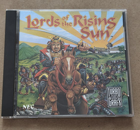 Lords of the Rising Sun w/MAP - TurboGrafx 16 CD TurboDuo - Complete CIB Tested
