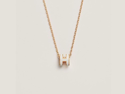 HERMÈS Hermes Mini Collana Popash Oro Bianco 81197067
