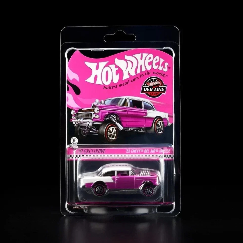 Hot Wheels RLC Exclusive ’55 Chevy Bel Air Gasser Pink Free Shipping IN HAND - Image 1 of 1