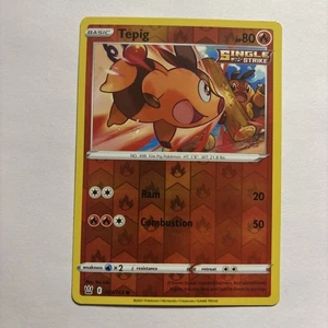 TEPIG 023/163 BATTLE STYLES POKEMON REVERSE HOLO - Picture 1 of 2