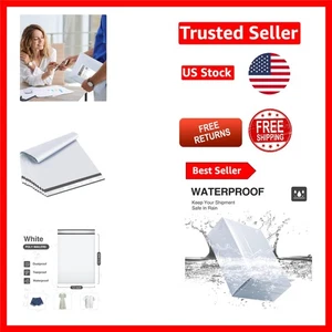 Efficient Confezione da 100 Posta Poli Bianco Latte - Forte ed Elegante per il Tuo Marca - Foto 1 di 10