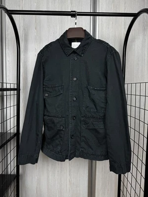 Billy Reid black faded multipocket made in Italy jacket sz S - Image 1 of 4