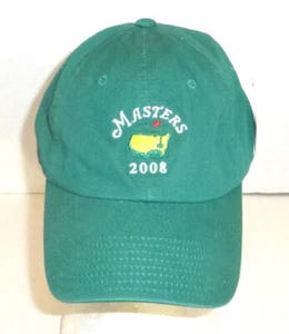American Needle Masters 2008 Unisex Strapback Adjustable Embroidered Hat - Picture 1 of 8