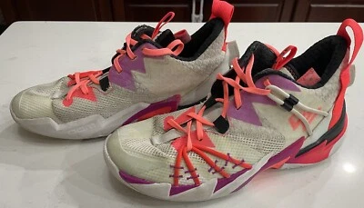 Nike Jordan Why Not Zero.3 CK6611-101 Men's Shoes Size 8 — 第 1/4 张图片