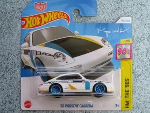 Hot Wheels H4PQ 174 1996 PORSCHE CARRERA white 2024 174/250 PQ Case - Picture 1 of 2