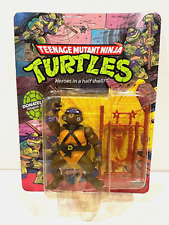 TMNT NInja Turtles 1988 DONATELLO UNPUNCHED 10-Back Playmates Figure MOC HTF