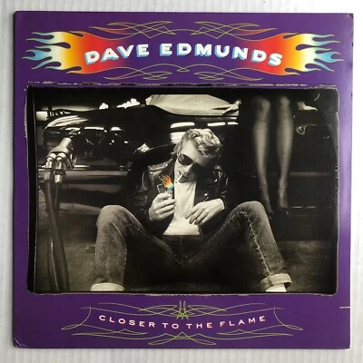 DAVE EDMUNDS Closer To The Flame 1990 US Capitol LP 11 Tracks Brian Setzer MINTY - Image 1 of 3