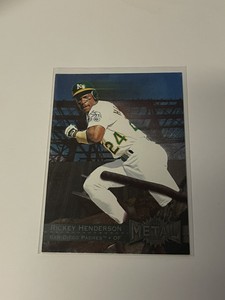 1996 Fleer Metal #237 Rickey Henderson **018694