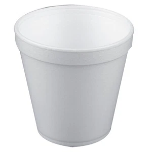 Dart Foam Extra Squart Bowl Round Food Container White, 12 oz. | 500/Case - Picture 1 of 1