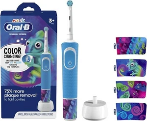 Cepillo de dientes eléctrico recargable Oral-B a batería para niños cerdas cambiantes - Imagen 1 de 2