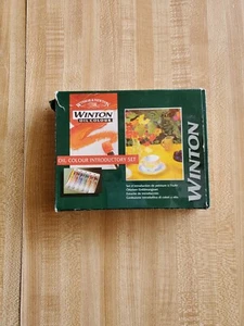 WINSOR & NEWTON Winton Oil Colour Introductory Set 6 Tubes Colors NEW NIB SEALED - Picture 1 of 3