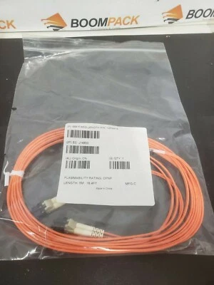 NEW IBM Fixed Length 12R9914 5M Optical Fiber Cable (Lot of 7) - Image 1 of 2