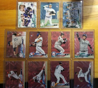 2018 Topps Father's/Mother's Day Blue/50 Pink/50 Fill your set you pick choice - Image 1 of 2