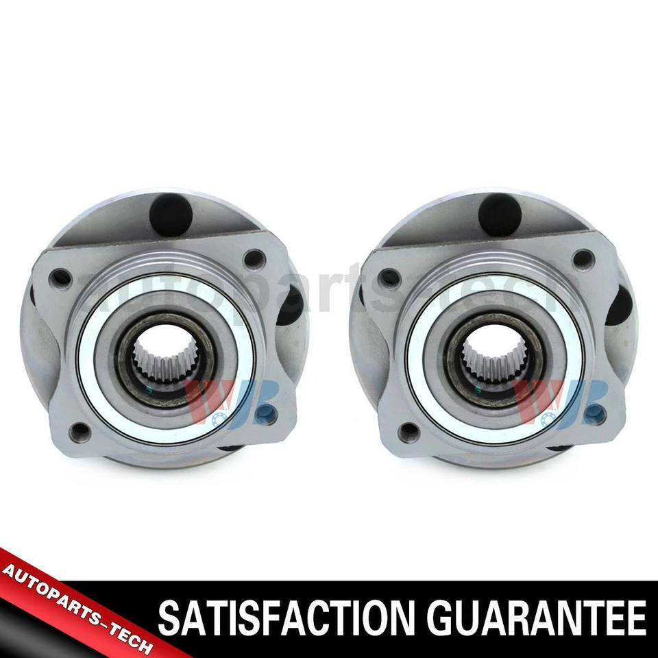 Conjunto de bujes de rueda delantera para Dodge Caravan 2001 2002 2003 2004 2005 2006 2007 Foto 1 de 3