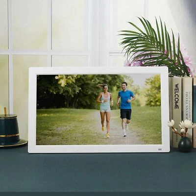 18.5in Digital Picture Frame HD Advertising Machine Portable Display Touch S SD3 - Image 1 of 4