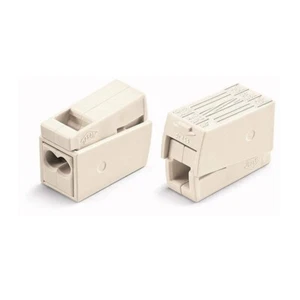 WAGO 224-112 TERMINAL BLOCK, PLUGGABLE, 1 POSITION, 16AWG (50 pieces) - Picture 1 of 3