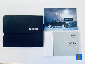 Used Excellent Condition Nissan Navara Owners Handbook/Manual & Wallet - Picture 1 of 3