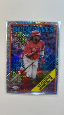 2023 Topps Vladimir Guerrero Jr. 35th Anniversary Chrome Mojo Refractor #T88C-9 - Image 1 of 2