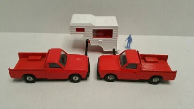 Vintage Corgi Mazda B1600 Pickup Camper Lot 1/36 Red HTF - Image 1 of 4