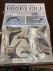 1973 BIRDMOBILE SWALLOW Life Size Authentic Colour Sealed Card Sculpture Kit