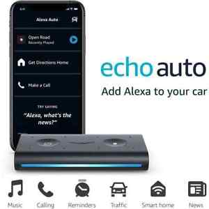 Alexa Auto Lautsprecher Amazon Echo Auto Smart Assistant schwarz BP39CN Freisprecheinrichtung