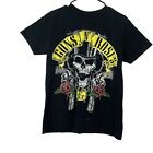 Guns N Roses Womens Black Cotton Short Sleeves Crew Neck Graphic T Shirt Size M