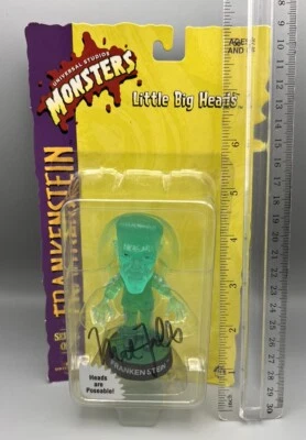 Universal Monsters Little Big Heads Frankenstein Figure Signed By Mat Falls 1999 - Image 1 of 4