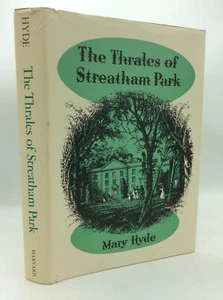 THE THRALES OF STREATHAM PARK - Mary Hyde - 1978 - Samuel Johnson - literary - Imagen 1 de 7