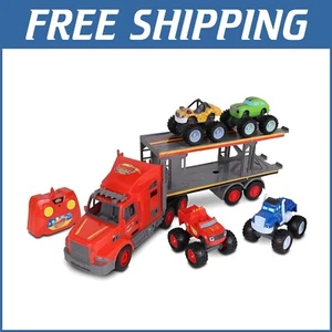 2.4GHz Blaze Monster Machines Remote Control Transporter - Plays with 16 Kids! - Picture 1 of 7