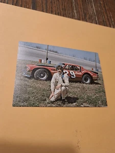 Vintage John Anderson NASCAR Postcard #29 Red's Spring Racing Pictorial 3.5x5 - Picture 1 of 2